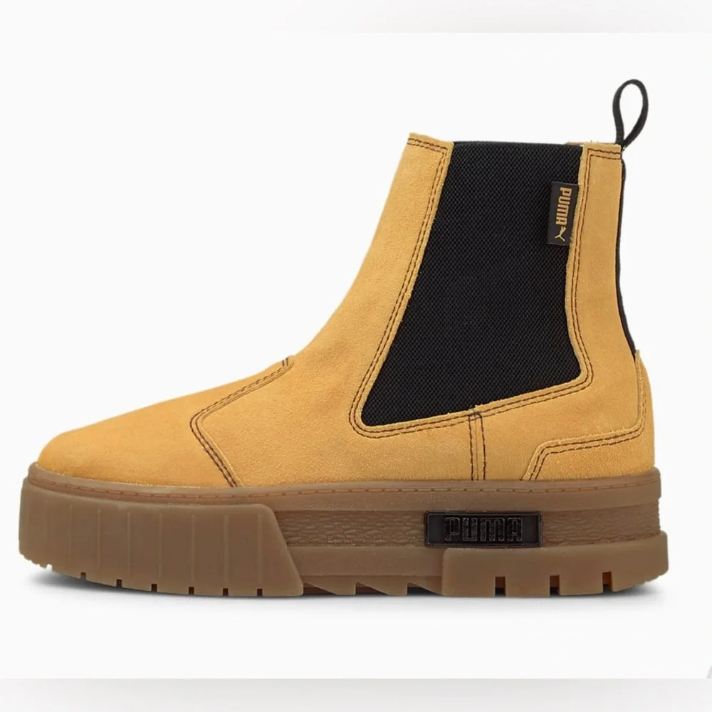 NIB Puma Mayze Chelsea Suede Boots size 7 - Picture 11 of 11